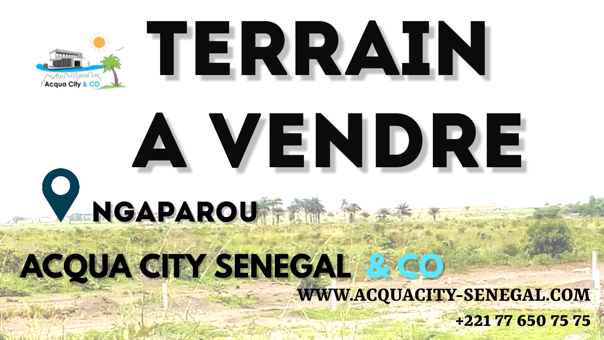 Ngaparou, un terrain de 240 m² à vendre